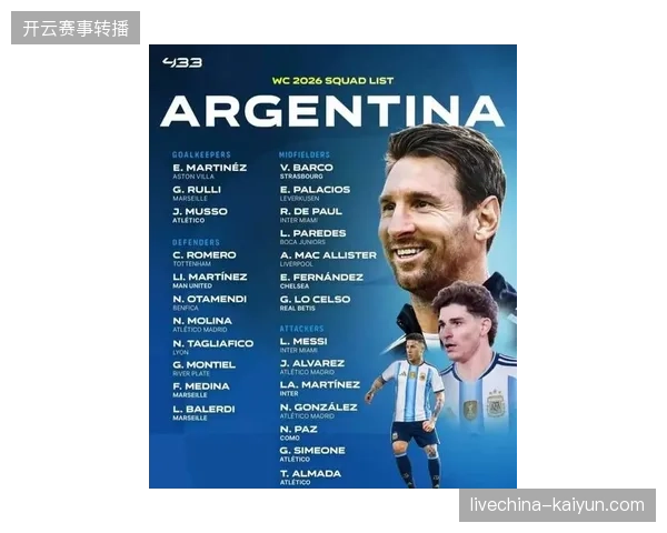 38岁的利昂内尔·梅西将第六次出征世界杯，他在俱乐部依然高效的表现是阿根廷队信心的来源